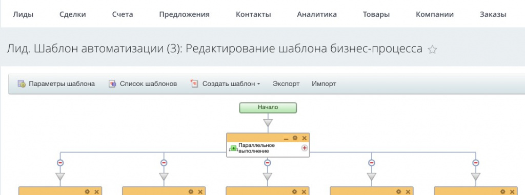 Бизнес процесс контроля за новыми заявками в Битрикс24 Бизнес процесс контроля за новыми заявками в Битрикс24